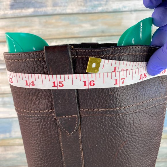 Timberland Brown Pull On Waterproof Mid Calf Boots - Picture 11 of 12